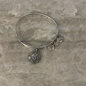 Alex and Ani Boston College Bracelet - Rafaelian Silver. EUC